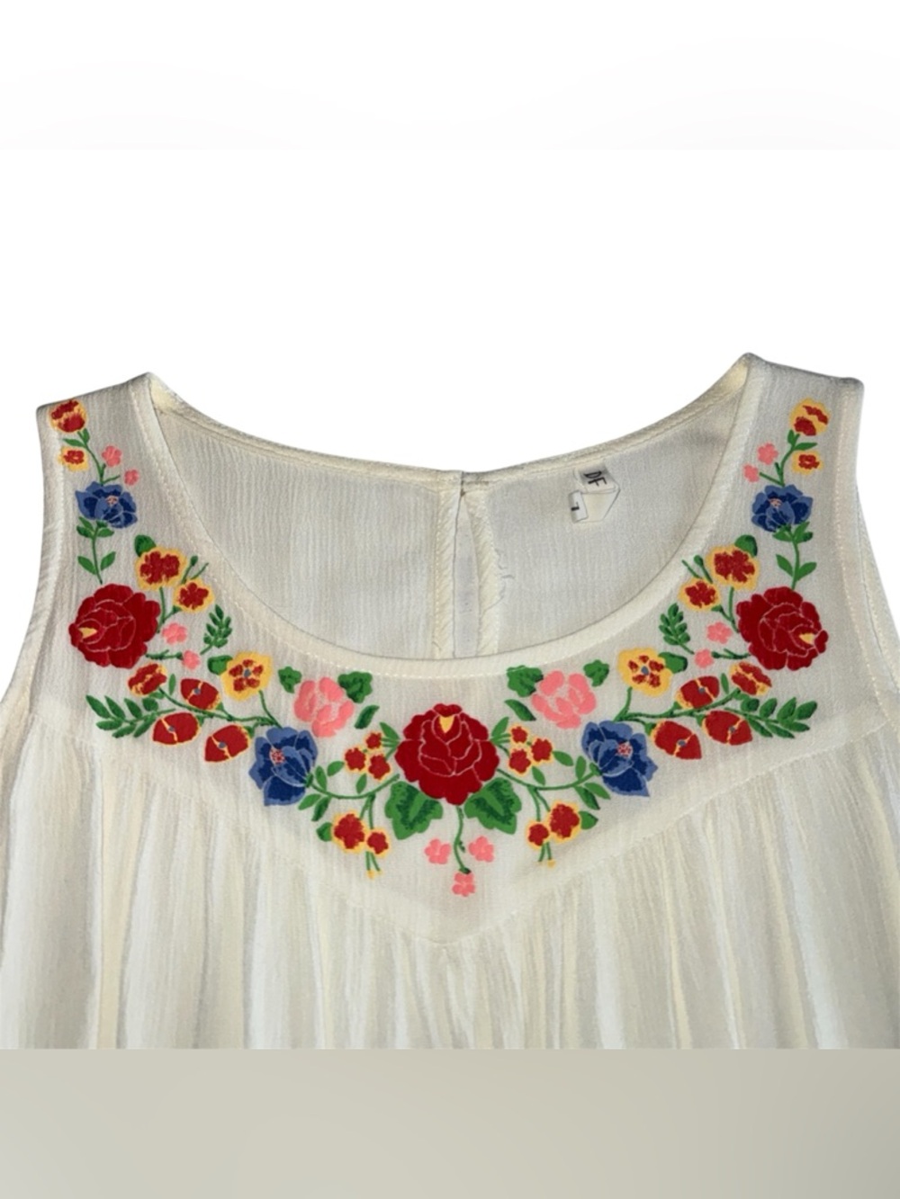 🛍️SALE🛍️ DeFacto Sleeveless Flowy Floral Tank Top - Picture 6 of 8